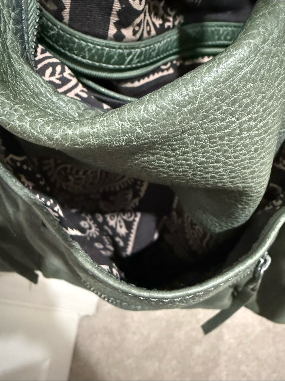We the Free free people full size Emerson bag in secret sage read description - Picture 3 of 8